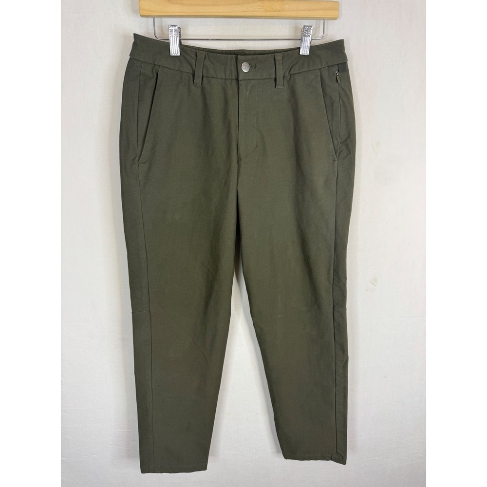 Lululemon Commission Pant Classic 30X28 Olive Green Chino Trousers